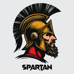 Fototapeta na wymiar Spartan warrior