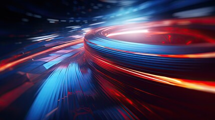 abstract background light trails curve distortion perspective