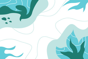 Fototapeta na wymiar abstract landing page background design banner web flat vector illustration