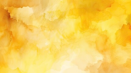 yellow watercolor background, yellow Watercolour painting soft textured, yellow Wave pattern watercolor - obrazy, fototapety, plakaty