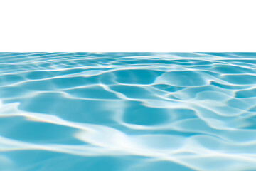  Bluewater waves on the surface ripples blurred. Defocus blurred transparent blue colored clear...