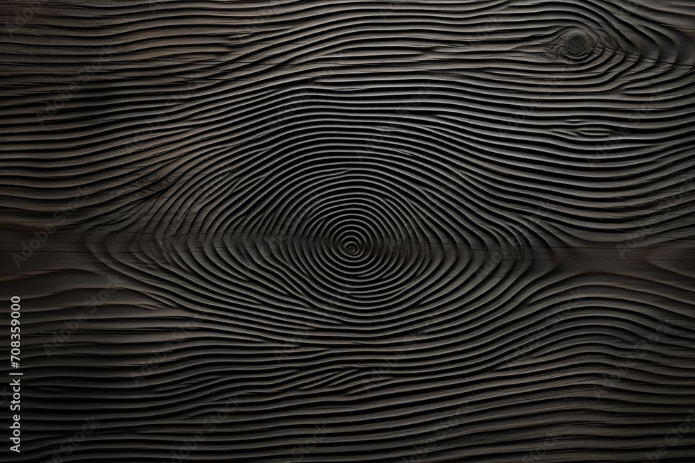 Aufkleber simplistic fingerprint pattern on a brushed metal texture.
