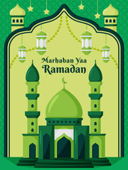 Fasting Month Ramadan Kareem Poster