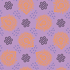 Beauty Cute background for fabric print