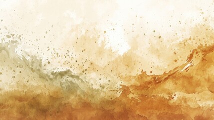 Abstract brown watercolor splash texture,t brown Wave pattern watercolor