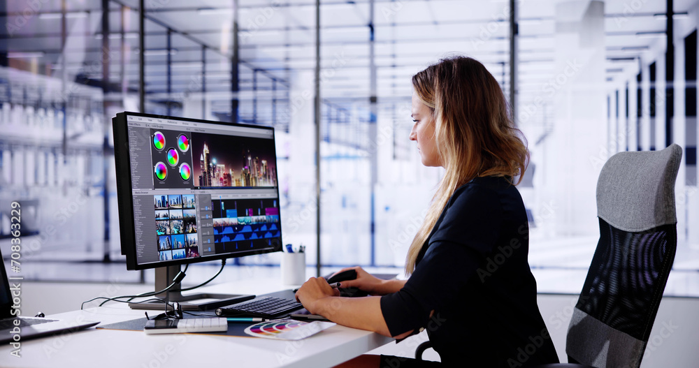 Aufkleber video editor computer software