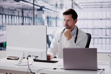 Doctor Online Video Conference Call