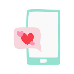 Cartoon romantic love Valentines day elements and stickers. Heart shape, sweets, cake and flowers vector symbol. Valentines day romantic objects. Box with diamond ring, envelope with letter