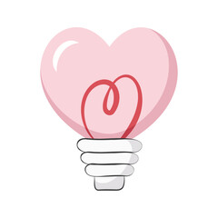 Cartoon romantic love Valentines day elements and stickers. Heart shape, sweets, cake and flowers vector symbol. Valentines day romantic objects. Box with diamond ring, envelope with letter