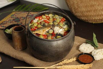 Nasi Liwet, a Delicious Traditional Food from Bandung, Indonesia