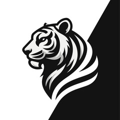 minimalist and modern lion t-shirt and sticker illustration designs, inspiration for brands and products