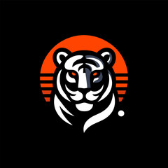 minimalist and modern lion t-shirt and sticker illustration designs, inspiration for brands and products
