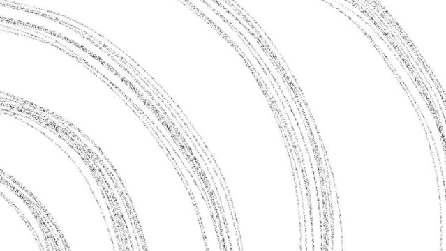 Moving multilayer waves diverge in a radial direction