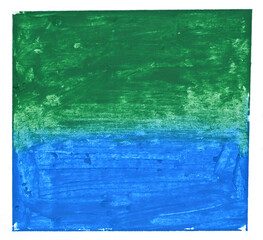 blue and green paint texture background