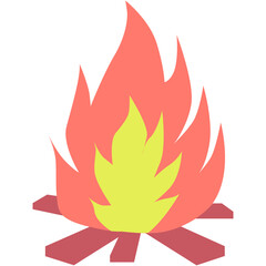 Bonfire Illustration