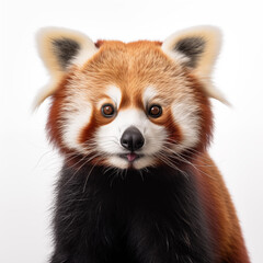 Obraz premium こちらを見つめるレッサーパンダ
