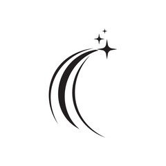 Fast star logo temolate vector