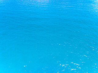 Sea surface ocean waves background,Top view ocean sea background