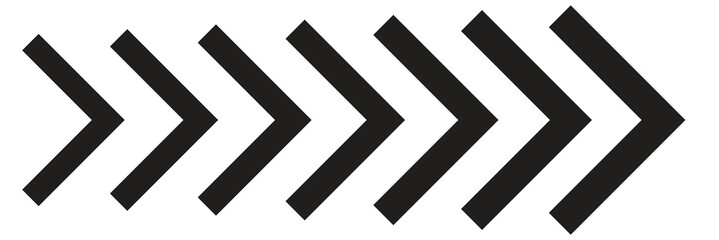 Arrow icon. Set black arrows symbols. Blend effect. Vector isolated on white background - obrazy, fototapety, plakaty