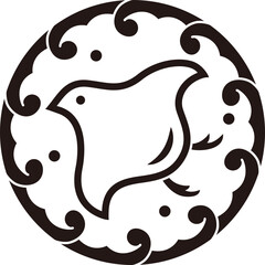 波輪に陰千鳥 © Hana_to_Hoshi