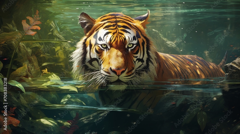Poster wildlife conservation project showcasing efforts to protect endangered species and their habitats ge