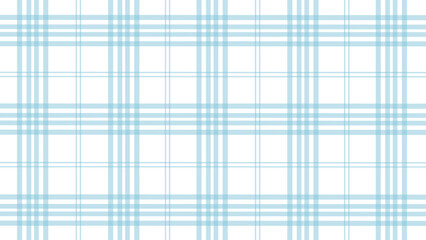 Blue and white plaid checkered pattern background
