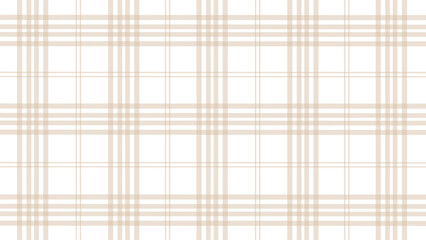 Beige and white plaid checkered pattern background
