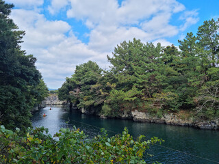 This is the scenery of Soesokkak, Jeju Island.