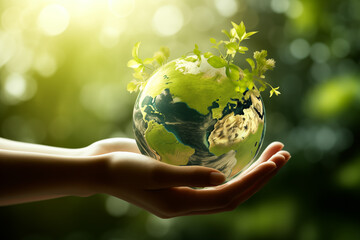 carbon credit , ecosystem , green planet