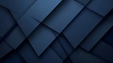 Rolgordijnen モダンな濃い青の抽象的な背景GenerativeAI © enopi