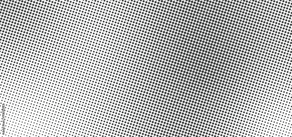 Poster halftone background vector design abstract gradient in black color