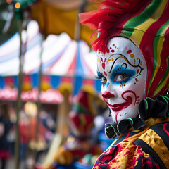 carnival, clown