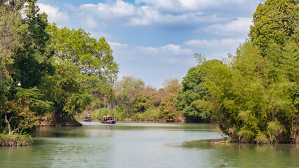 Fototapeta premium The scenery of Xixi Wetland in Hangzhou