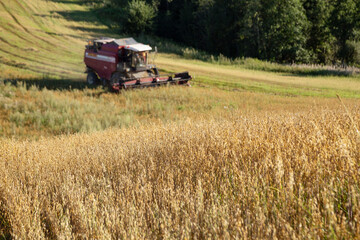 Harvesting with combines