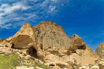Fototapeta premium Typical landscape of Cappadocia, Turkey. 