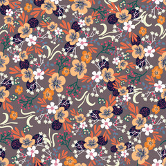 Fototapeta na wymiar pattern flower abstract