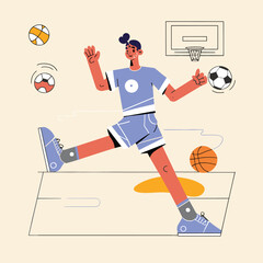 2d vector illustration safety icons , Civil protection and safety when working and taking safety 
