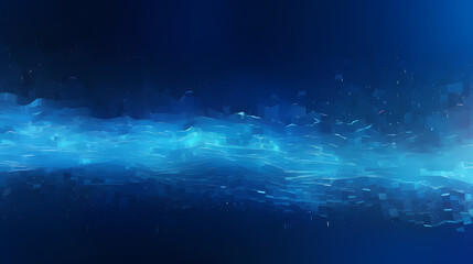 Fototapeta premium Modern digital abstract 3D background, can be used to describe network, process flow, digital storage, science, education etc.