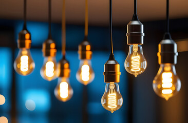 Beautiful lighting in the house