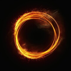 fiery explosion background