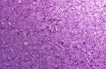 frozen window in winter day (pink background)