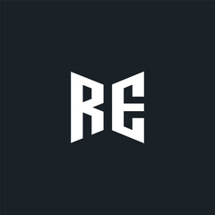 RE logo