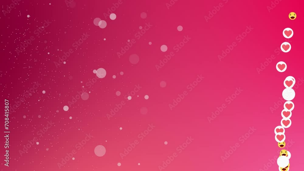 Poster like button, love,react emotion icon animated with green screen. social media animation like icons m
