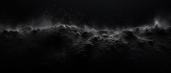 black dust noise cloud background - obrazy, fototapety, plakaty