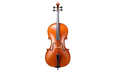 The Resonating Soul The Mastery of Cello Music Isolated on Transparent Background PNG.