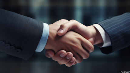 team of business people shaking hands
