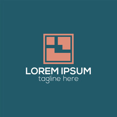 Fototapeta premium L letter logo, modern l letter logo design concept isolated vector template illustration