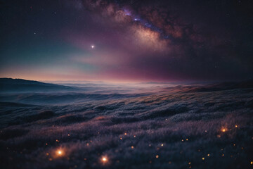 Fototapeta na wymiar galaxy in space background