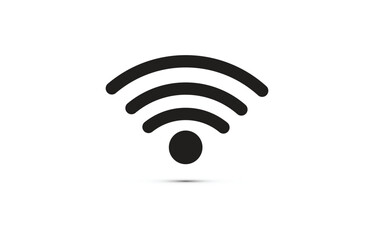 Wifi icon vector Flat network sign symbol. For mobile user interface