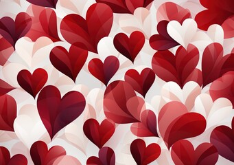 Valentine day background. Created with Ai